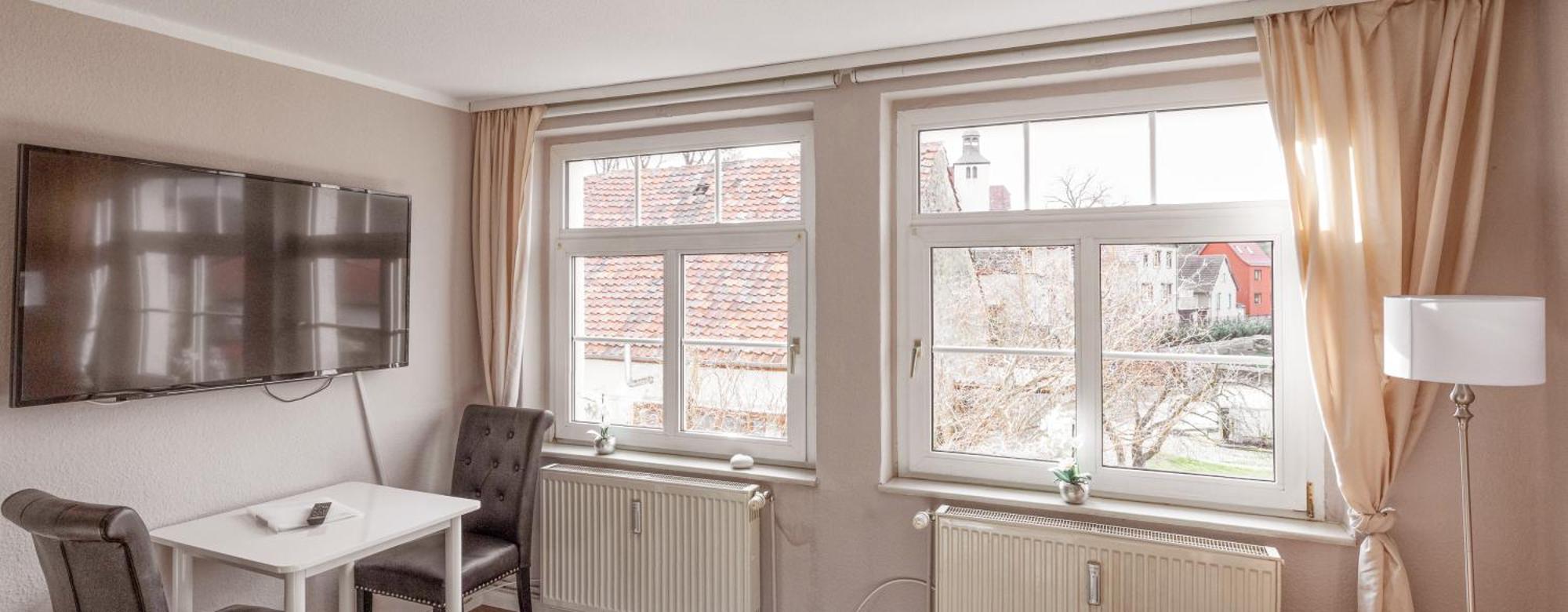 Ferienwohnungen Ziesing Thale Buitenkant foto